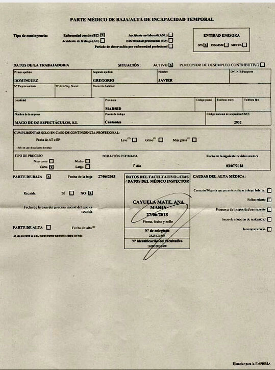 Zeta es dado de baja por Bronquitis Aguda! Rubén Kelsen (Débler) lo sustituirá