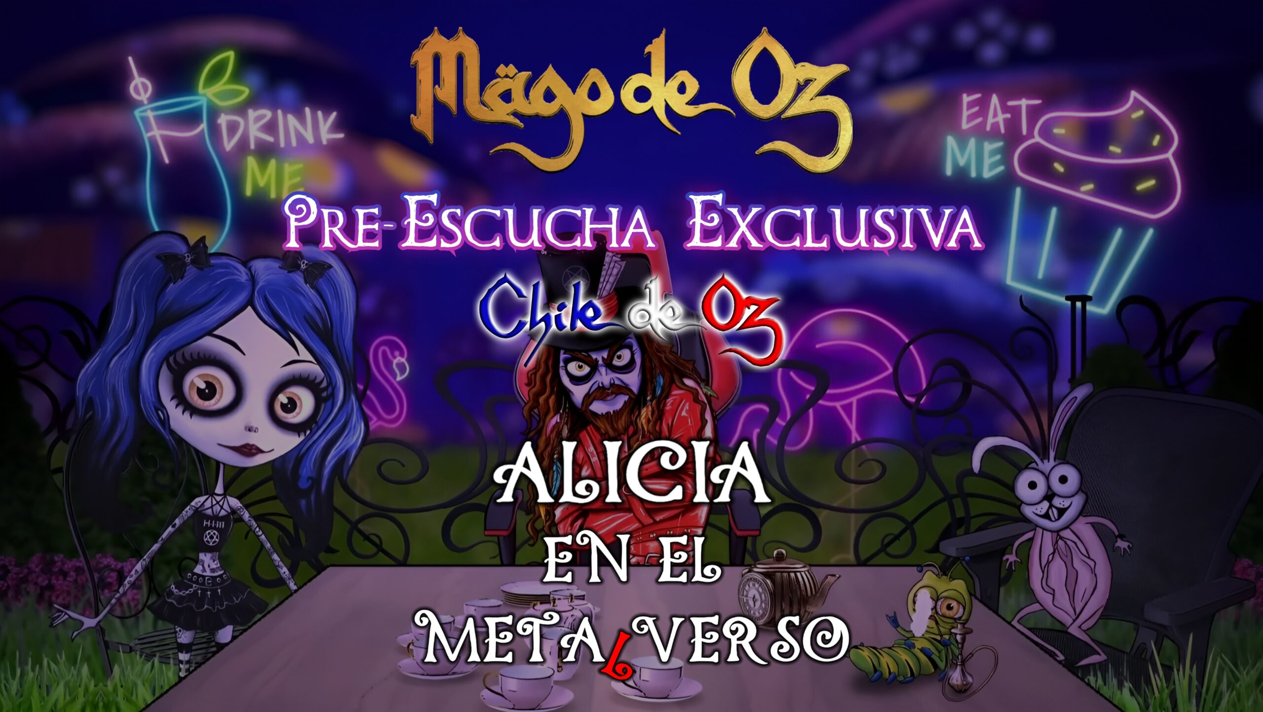 Mägo de Oz - Escucha de Alicia en el MetalVerso México 