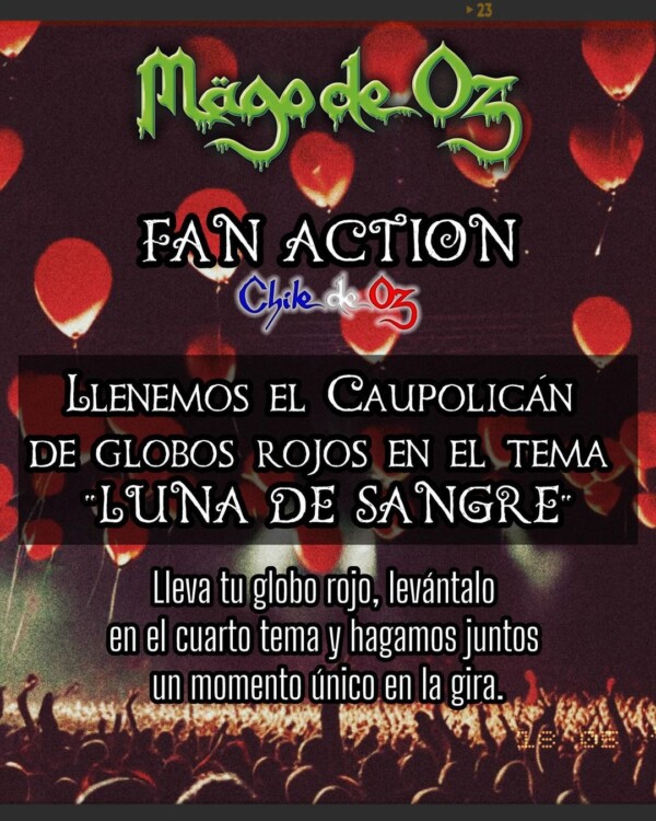 FAN ACTION – LLEVA TUS GLOBOS ROJOS!